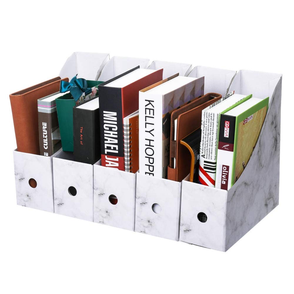 Bureau organiser le rack de fichier de 5 pièces pour trier vos livres encombrants