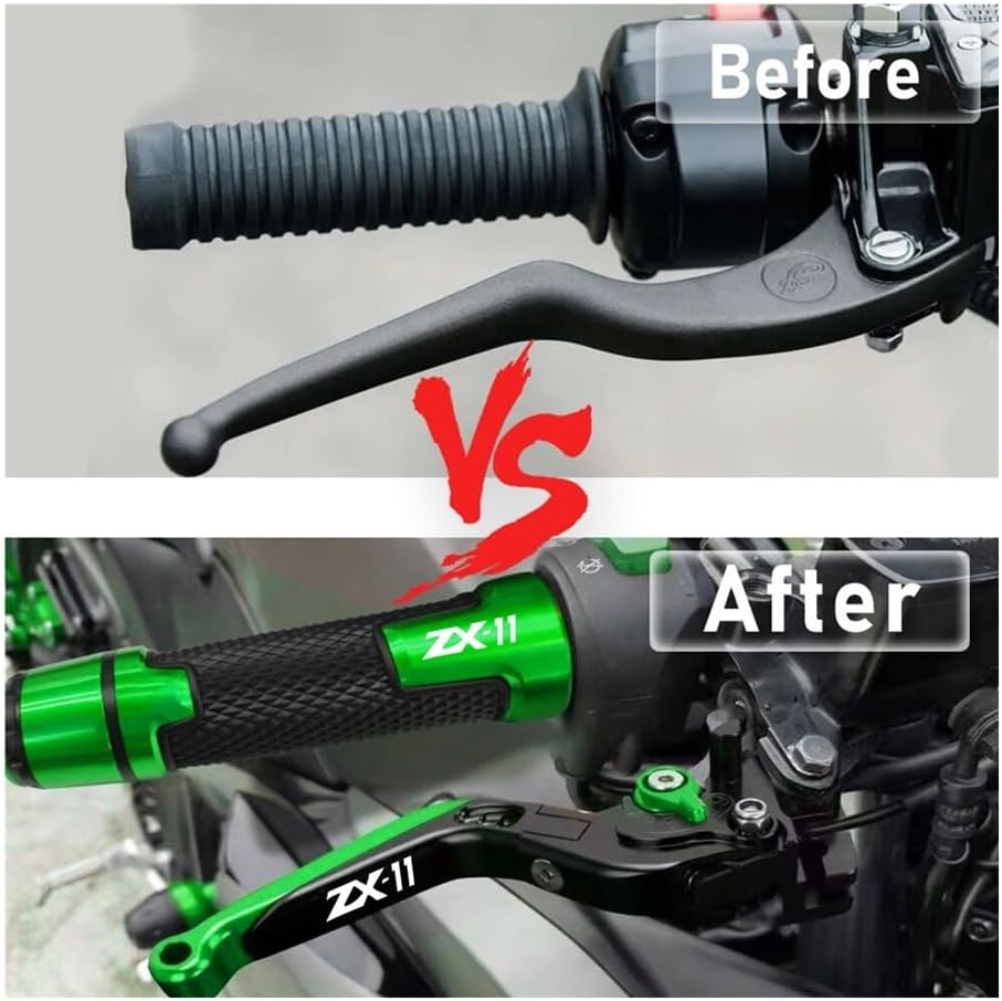 アルミブレーキクラッチレバーハンドルバー カワサキの場合 ZX1100