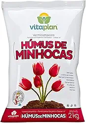 Fertilizante Adubo Organico Humus De Minhoca Vermicomposto Para Todas as Plantas 2kg