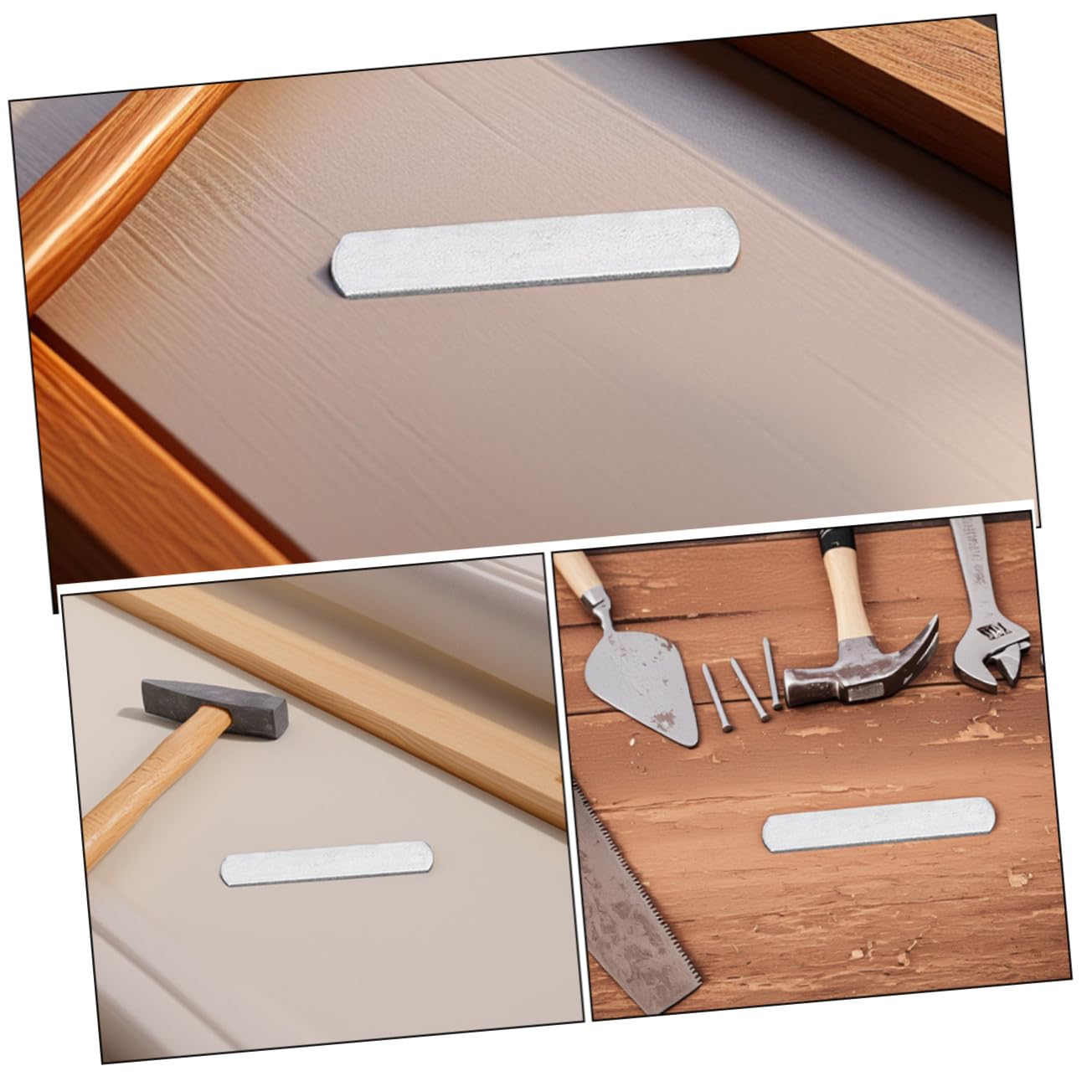 8 Stück Galvanisierte Stahlgewichtsscheiben 12x2,5x0,7cm Beschwerte Metallplatten für Bein und Armtraining Fitness Krafttraining Gewichtsweste Zubehör