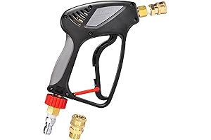 TOOLCY 5000 PSI Pressure Washer Gun - Commercial Grade for Gas Power Washers