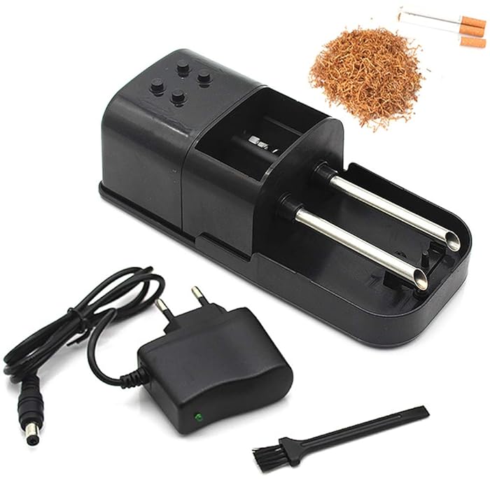 Buy ZDYLMY Electric Cigarette Rolling Machine, 8MM Double Tube