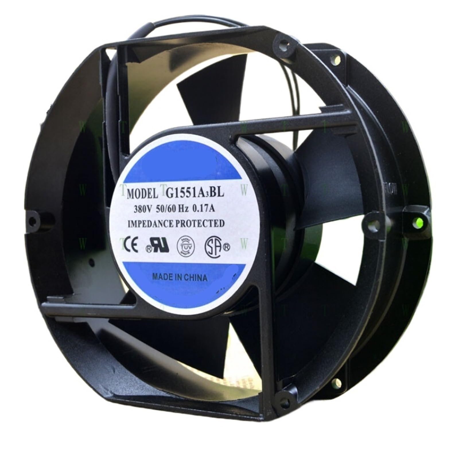 YMUGUEGH G1551A3BL 380V 17251 17CM 0.17A cooling fan