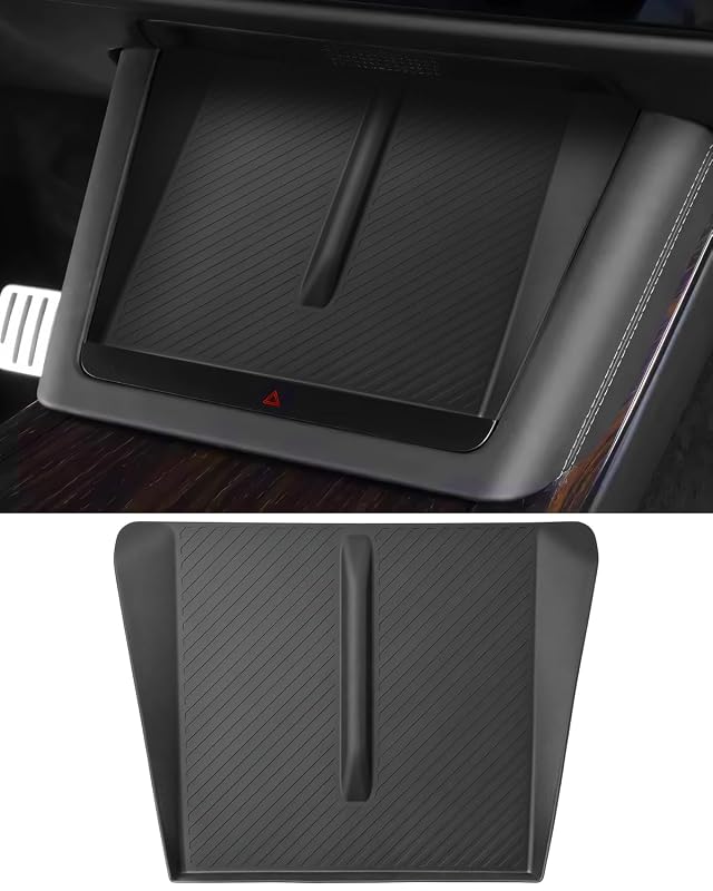 Tapete Antiderrapante para Base de Carregamento Sem Fio do Tesla Model Y Juniper 2025 e 2026 KKTR-CAR