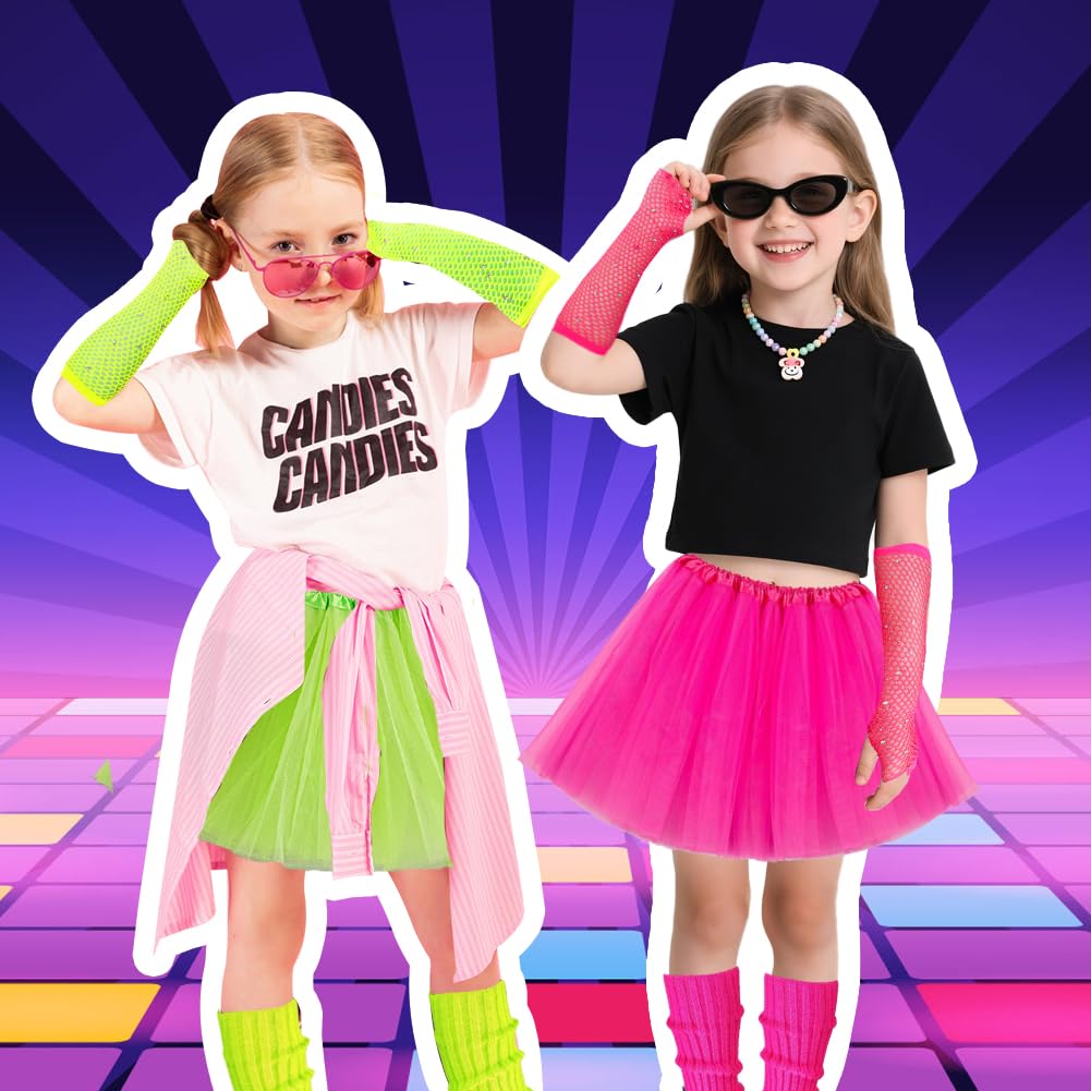 Cosysparks Neon Tutu and Leg Warmers Kids - Image 2