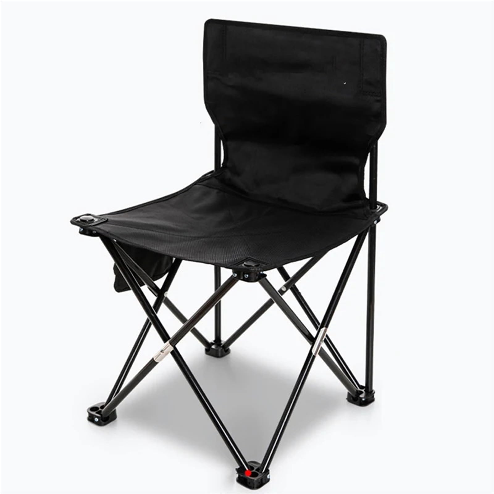 Tabouret de pêche pliable et léger noir M pour le plein air