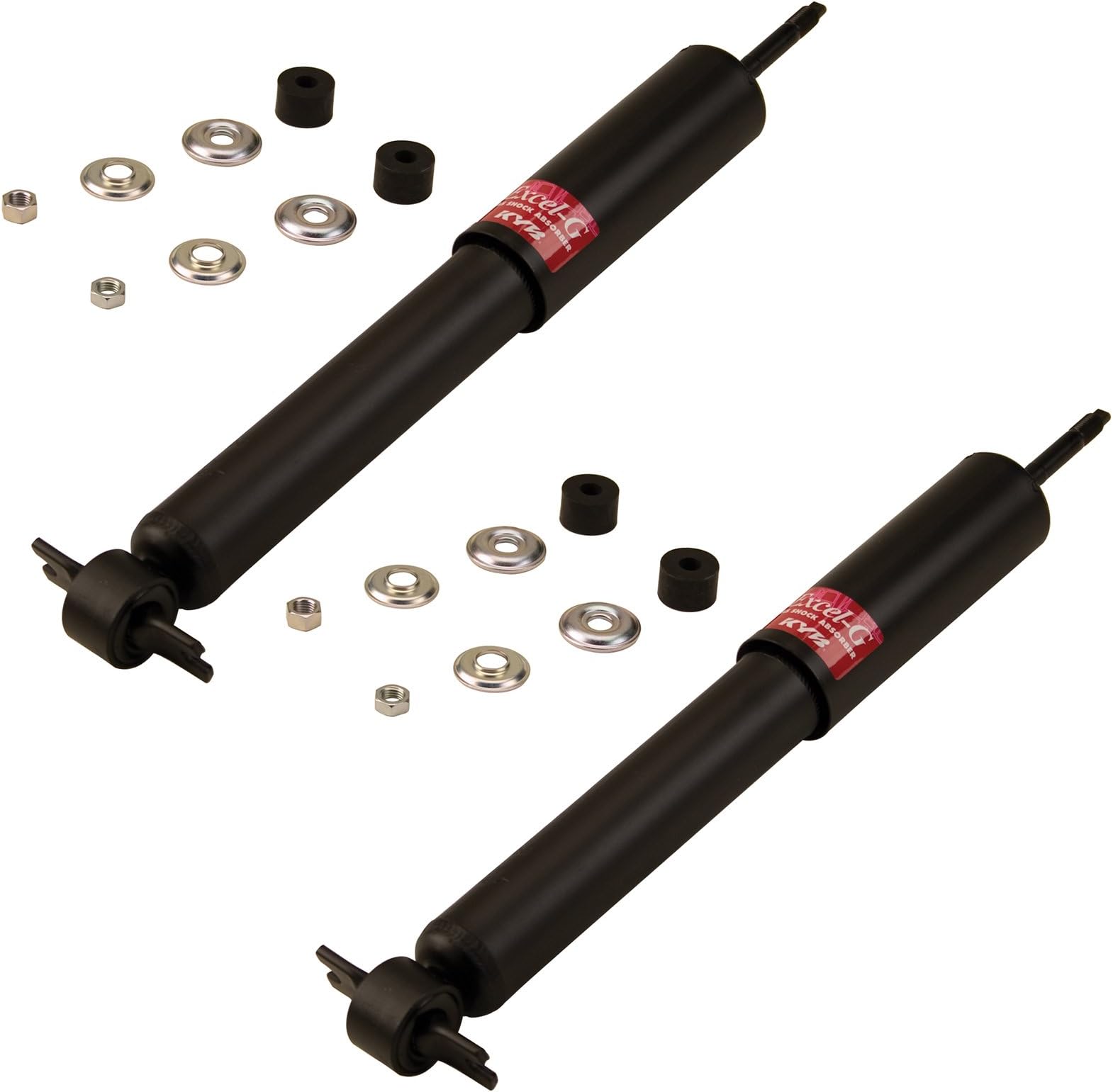 KYB Excel-G Gas Shock Absorbers Set Of 4 | Fits Ford Ranger RWD & Bronco II | Front & Rear