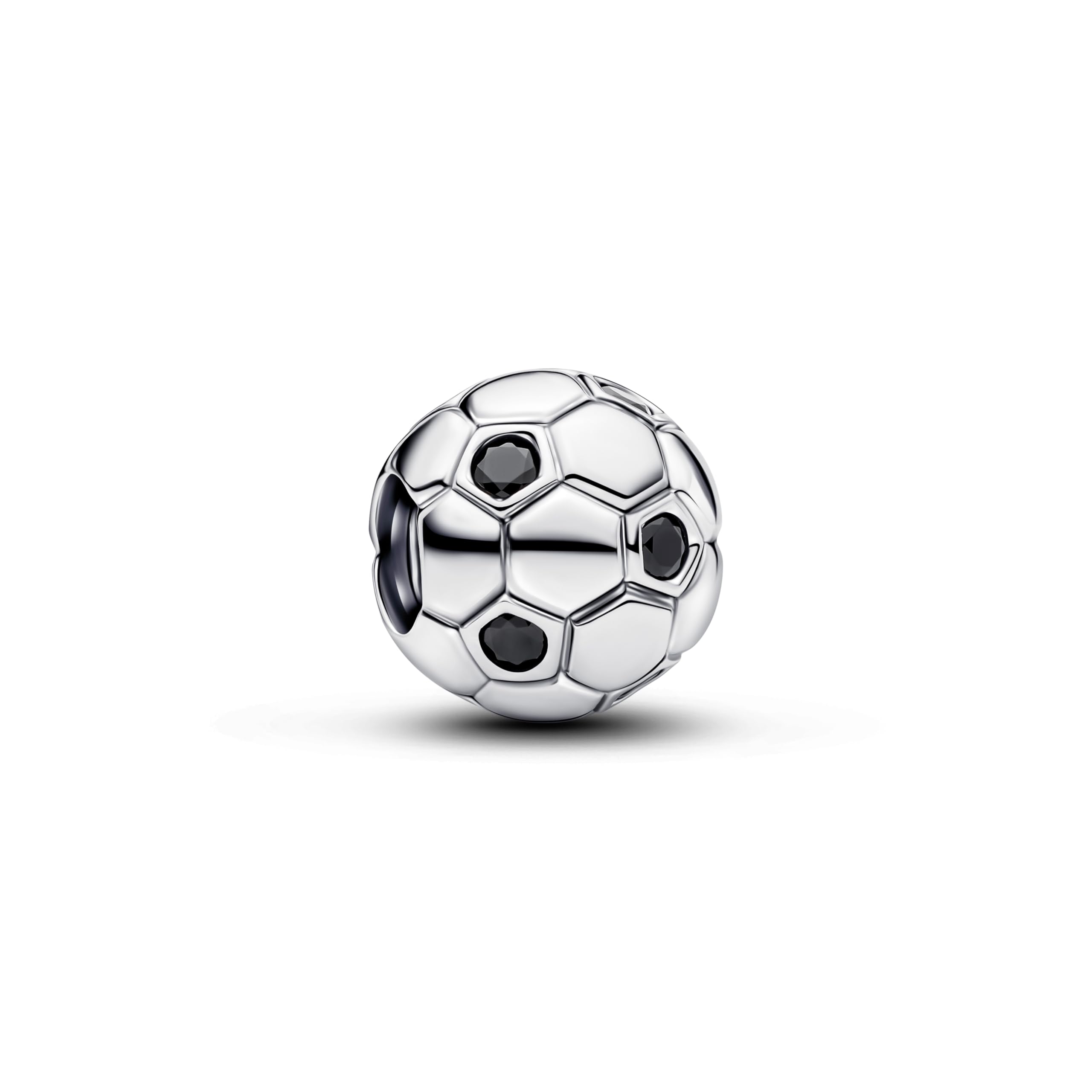 PANDORA Moments 794710C01 - Abalorio de plata de ley con cristal artificial, compatible con Moments