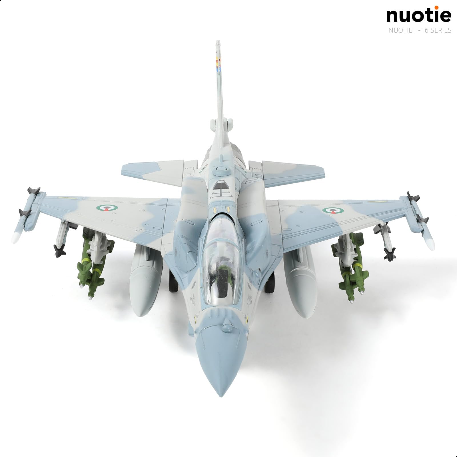 NUOTIE 1/72 F-16F Block 60 Kampfflugzeugmodell VAE-Lackierung (alte