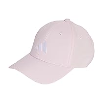 adidas Mixte Bball cap LT EMB New Logo, Clear Pink, White, M-L