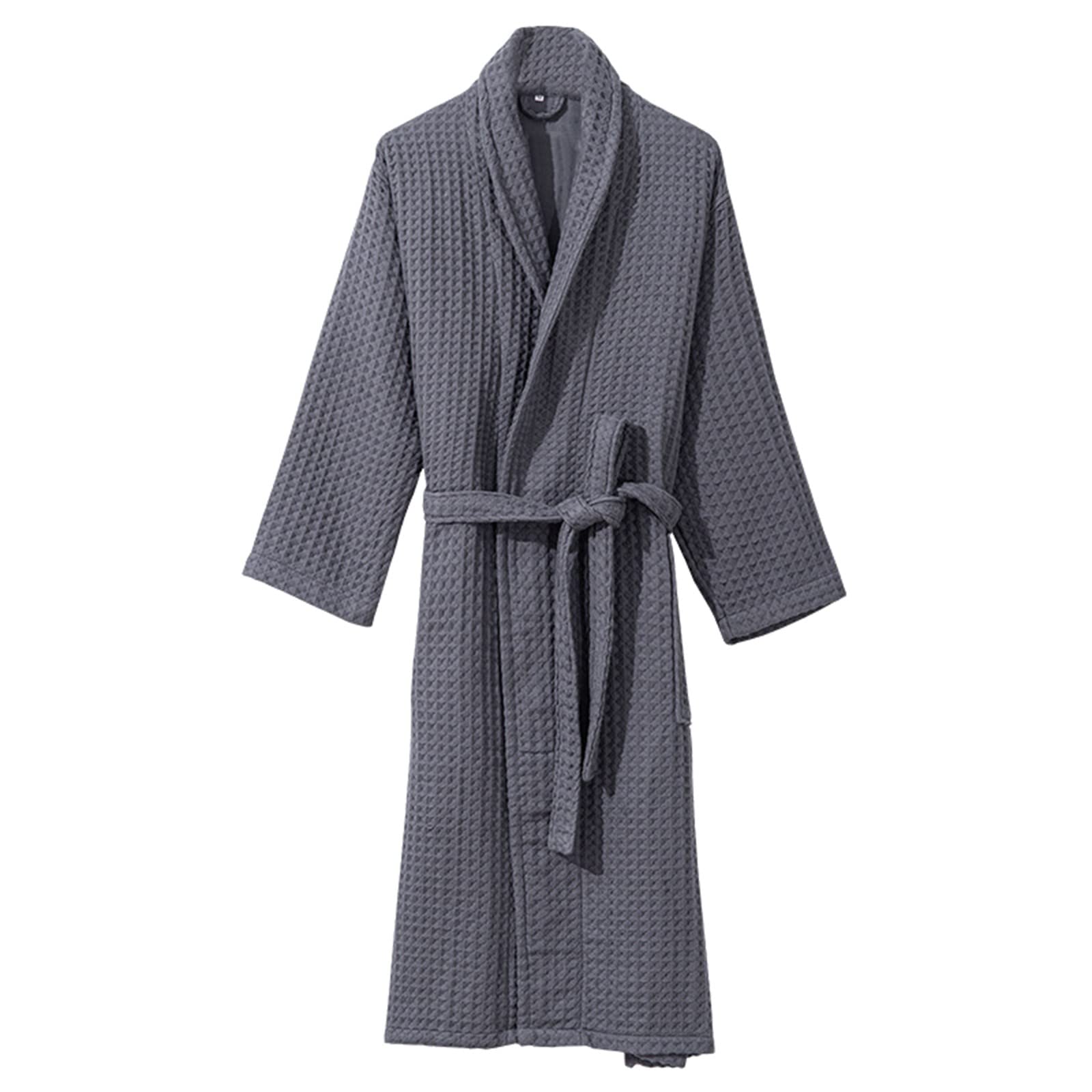 Accappatoio da donna, leggero, sottile, in spugna, per coppie, vestaglia leggera, kimono, estivo, con cintura, per sauna, da notte, da uomo, per sauna, per sauna, spa