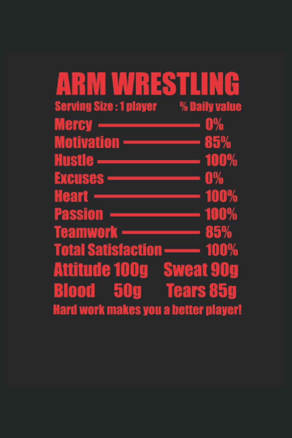 Arm Wrestling | Arm Wrestling King Arm Wrestling Enthusiast: 6x9 - Graph Paper - Notebook with 100 pages