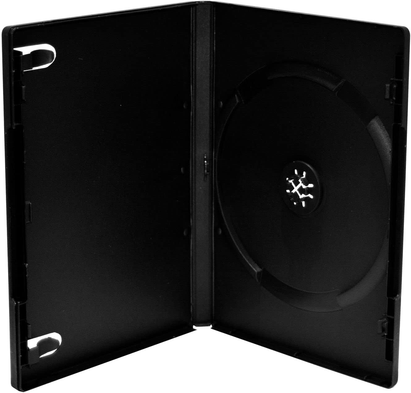 MediaRange CD/DVD Storage Media Case 50pcs, Black, BOX11-M (50pcs, Black)