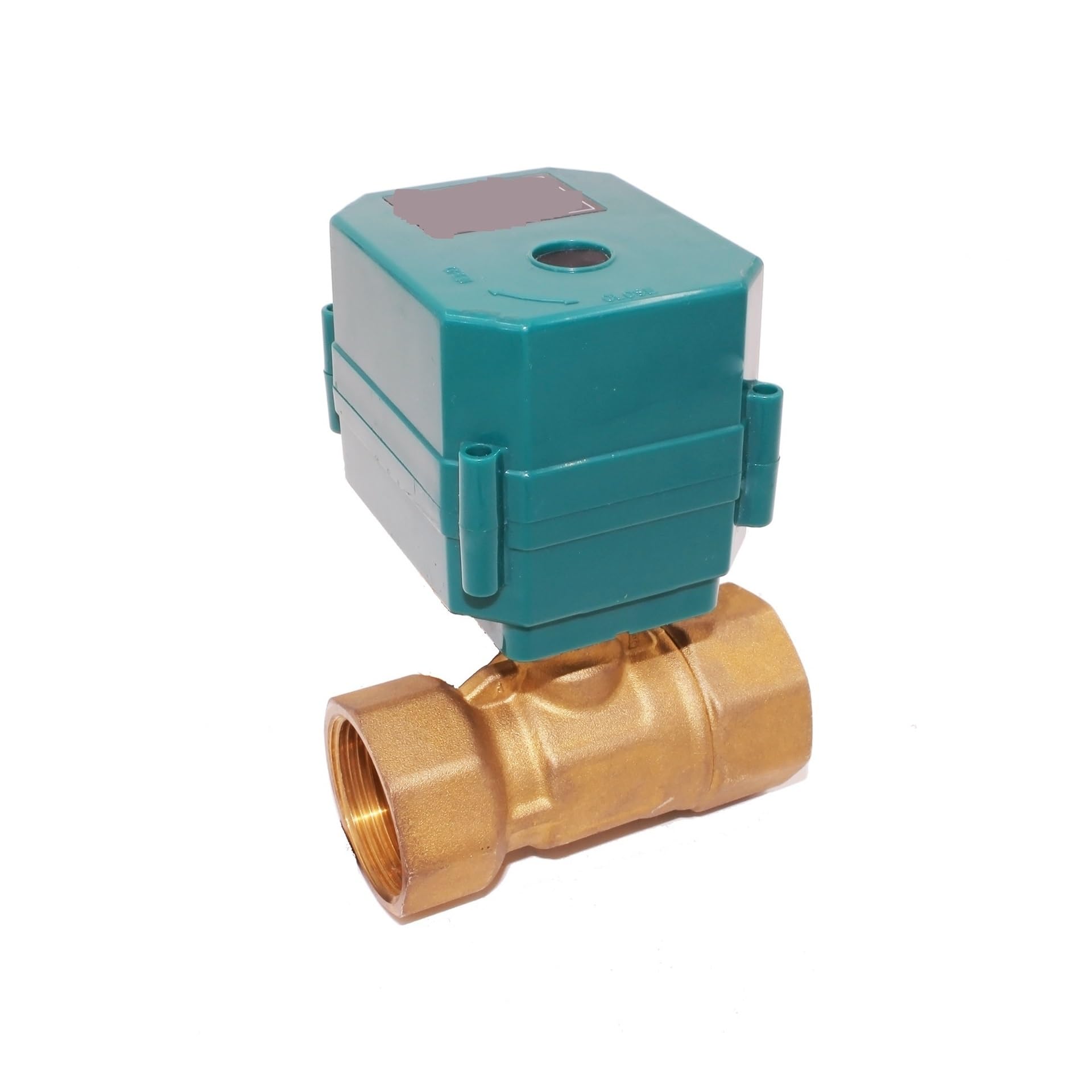 Válvula de bola Válvula de bola motorizada de 1 ", válvula de bola de par grande de paso total de 2 vías de acero inoxidable, actuador eléctrico de 2/3 cables Para equipos de agua potable(0_DC12V_CR02