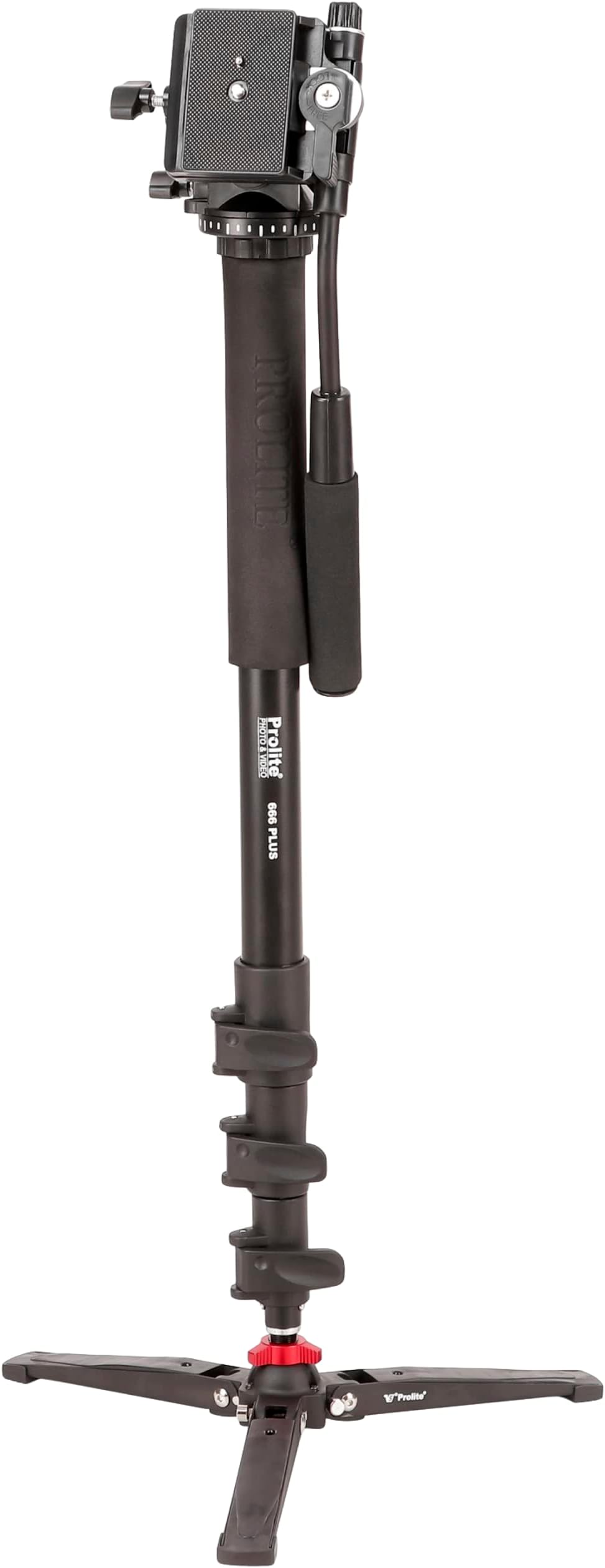 Buy Prolite Monopod Kit 666 VCT HeavyDuty Monopod, Fluid Panhead