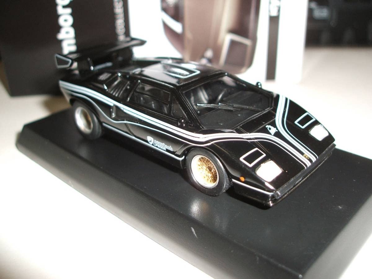 Amazon | 超レア 京商 1/64 ランボルギーニ カウンタック LP 500R(黒
