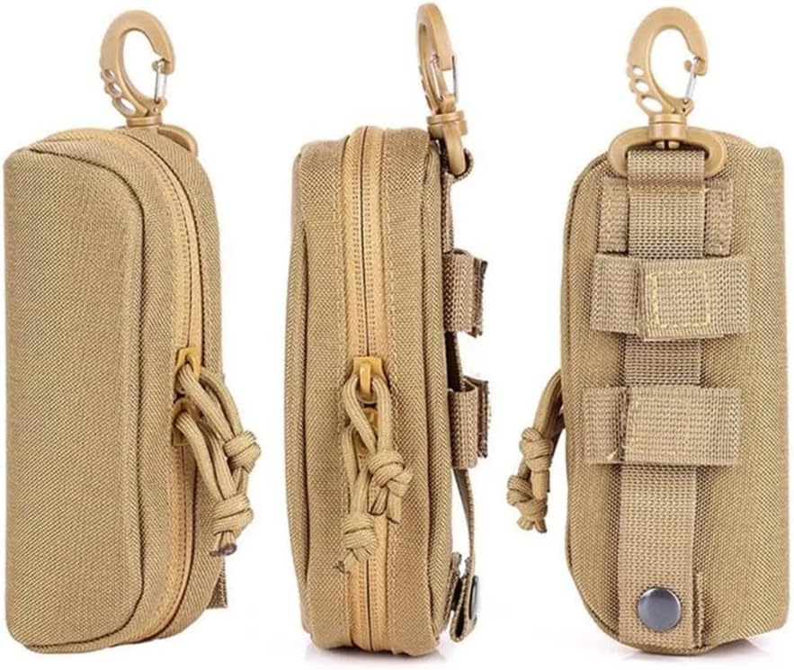Tactical MOLLE Glasses Case Shockproof Protective Box Portable Eyeglasses Cases Eyewear With Belt Clip - Image 4