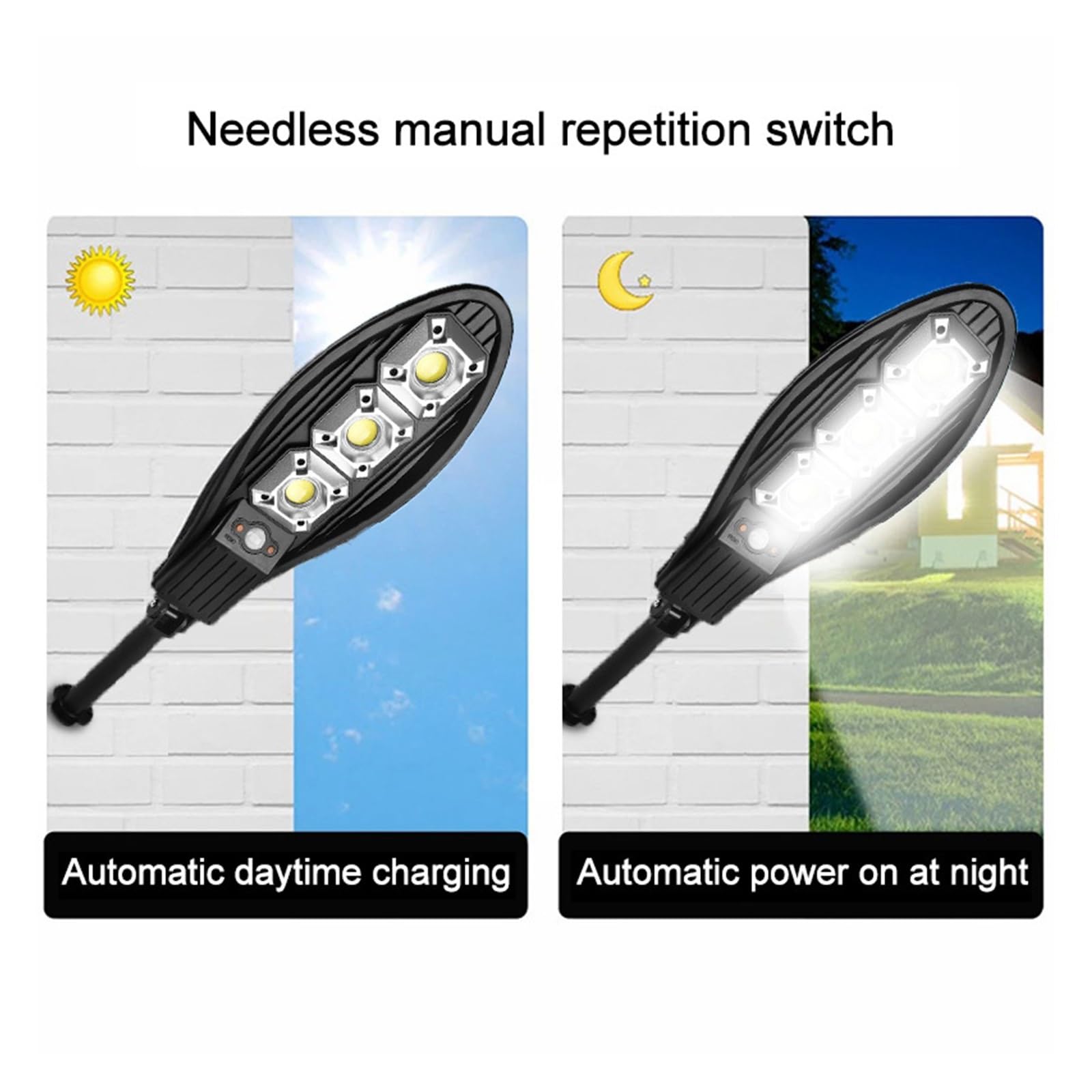 Naświetlacz LED Zewnętrzna Lampa Słoneczna Lampa Dziedzińca LED Zasilana Światłem Słonecznym Wodoodporna Lampa Uliczna Z Czujnikiem Ruchu PIR Do Oświetlenia Ogrodowego Oświetlenie krajobrazu RGB(5 Ext