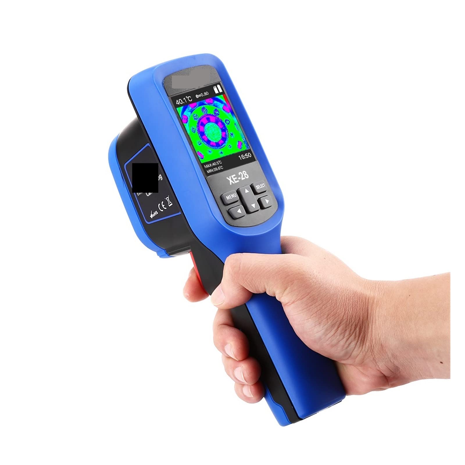 Cámara termográfica Profesional Cámara infrarroja de Mano de Alta resolución Imágenes térmicas de Alta sensibilidad for reparación(XE-26)