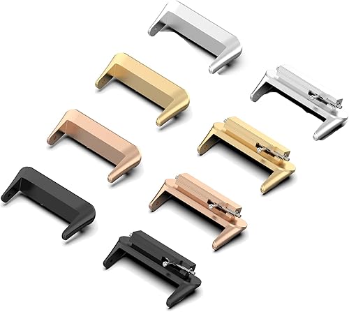 Miniatura 2 de Compatible con Huawei Band 7 Adaptador de conexión para Huawei Band 7 Conectores de banda de metal para Huawei Band 7 Adaptador de conexión