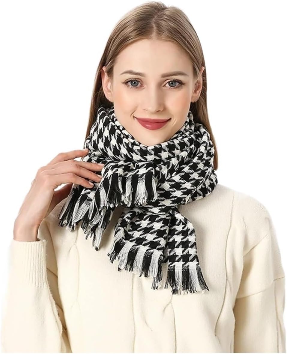 Scarves Warm Cold Weather Winter For Womens Classic Tassel Scarf Soft Blanket Shawl Wraps UK