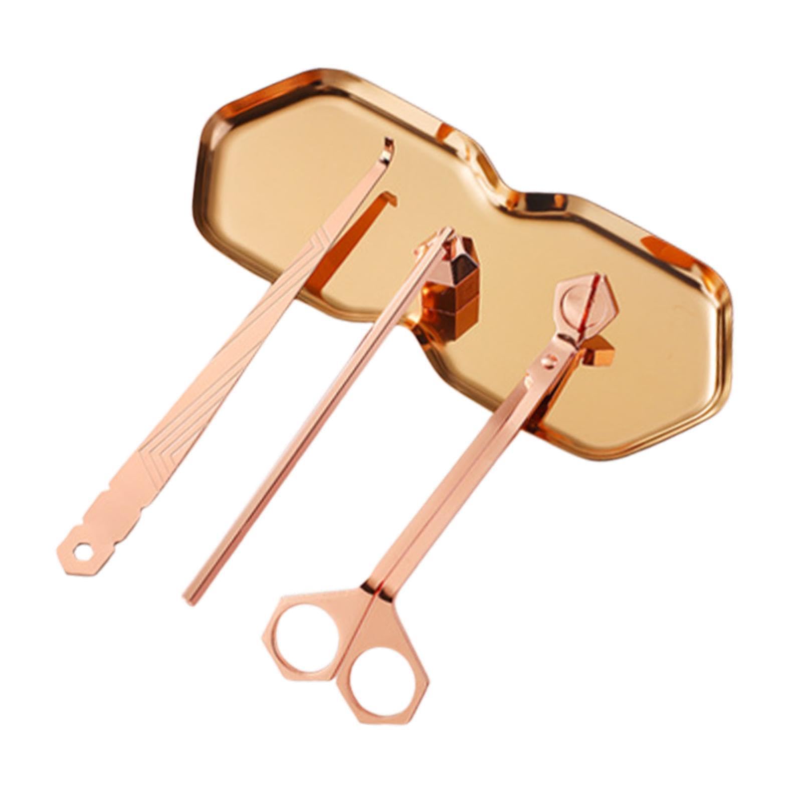 Enakshi® 4 in 1 Candle Tool Kit Decoration Portable Reusable Candle Wick Dipper Tools Rose Gold|Home & Garden | Home D?©cor | Candle Holders & Accessories