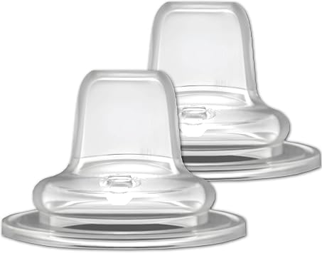 Avima Silicone Spouts for Sippy Cups Set of 2 | Compatable with Avima Cups and Wide Neck Bottles