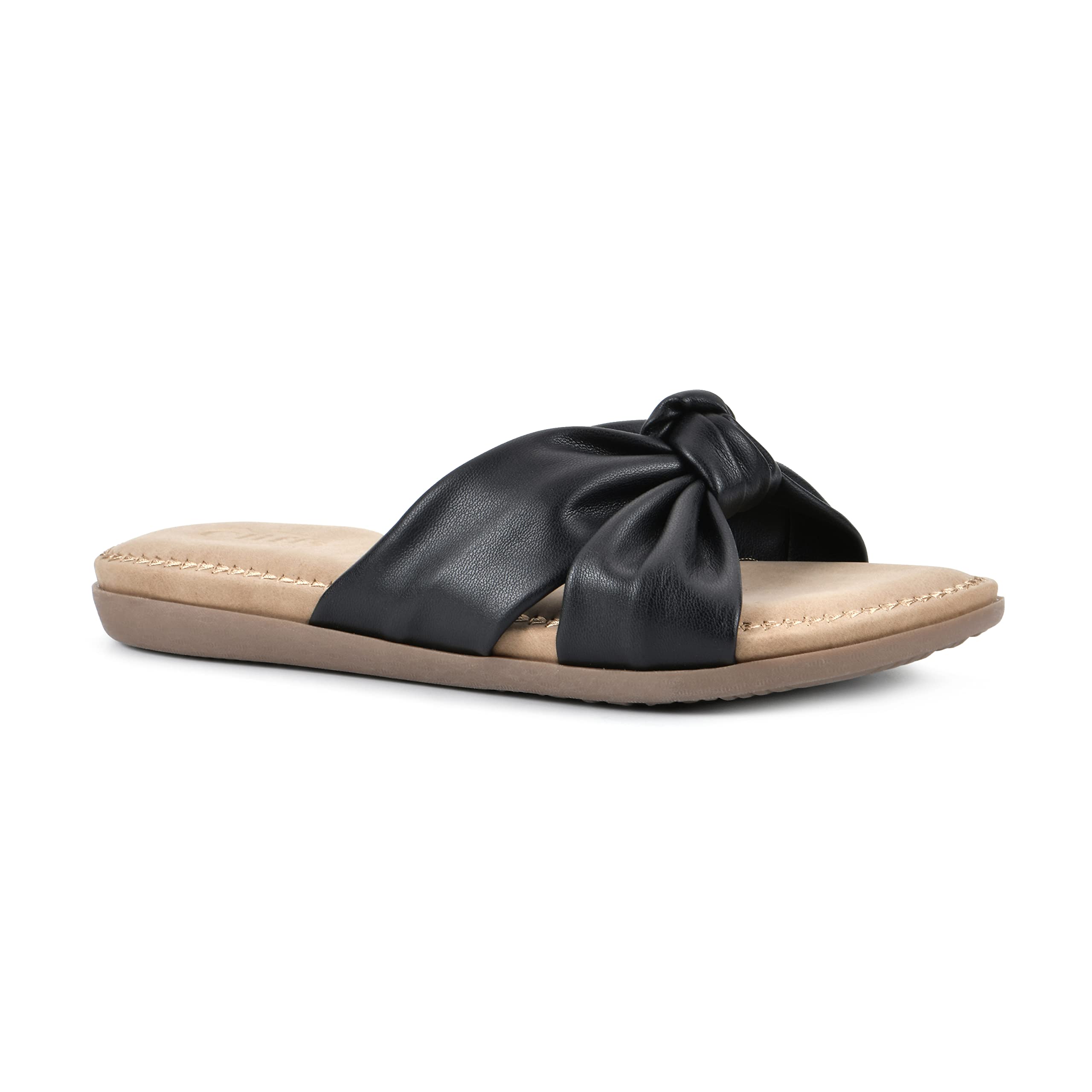 CLIFFS BY WHITE MOUNTAINWomen's Favorite Knotted Slide Sandal