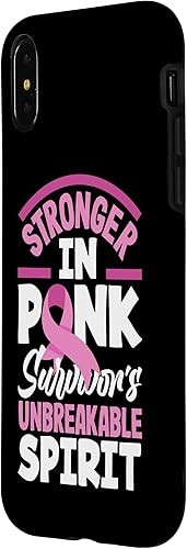 Miniatura 8 de iPhone SE (2020)  7  8 Concientización sobre el cáncer de mama más fuerte en estuche rosa