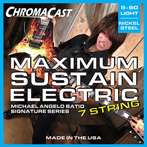 Chromacast MAB Série Signature Cc-gs-ms-l-mab-2pk maximale Gèrent 7 cordes pour guitare électrique 1 Pack Light MAB Signature 7 String - Les Beatles, Paul McCartney, John Lennon, RIngo Starr, George Harrison Chromacast MAB Série Signature Cc-gs-ms-l-mab-2pk maximale Gèrent 7 cordes pour guitare électrique 1 Pack Light MAB Signature 7 String