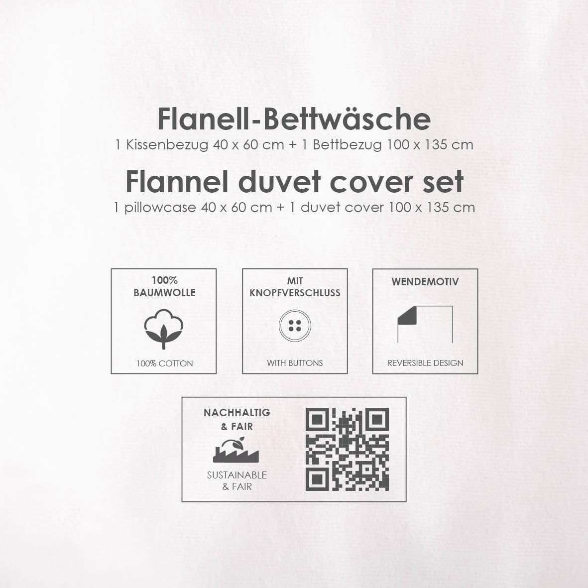 Herding babybest Flanell-Bettwäsche-Set, Fahrzeuge, Kopfkissenbezug 40 x 60 cm, Bettbezug 100 x 135 cm, 100% Baumwolle/Flanell, Grün