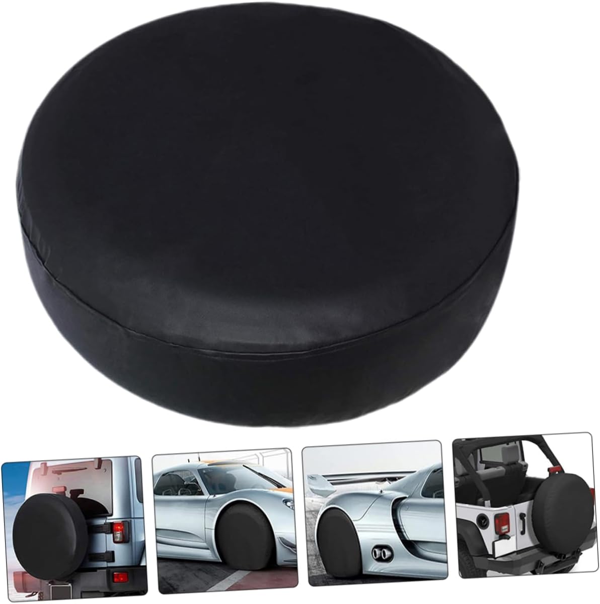 2pcs Rv Tire Covers Spare Tire Protectors for Trailers Suvs Trucks Fit Essential Accessory for Weather