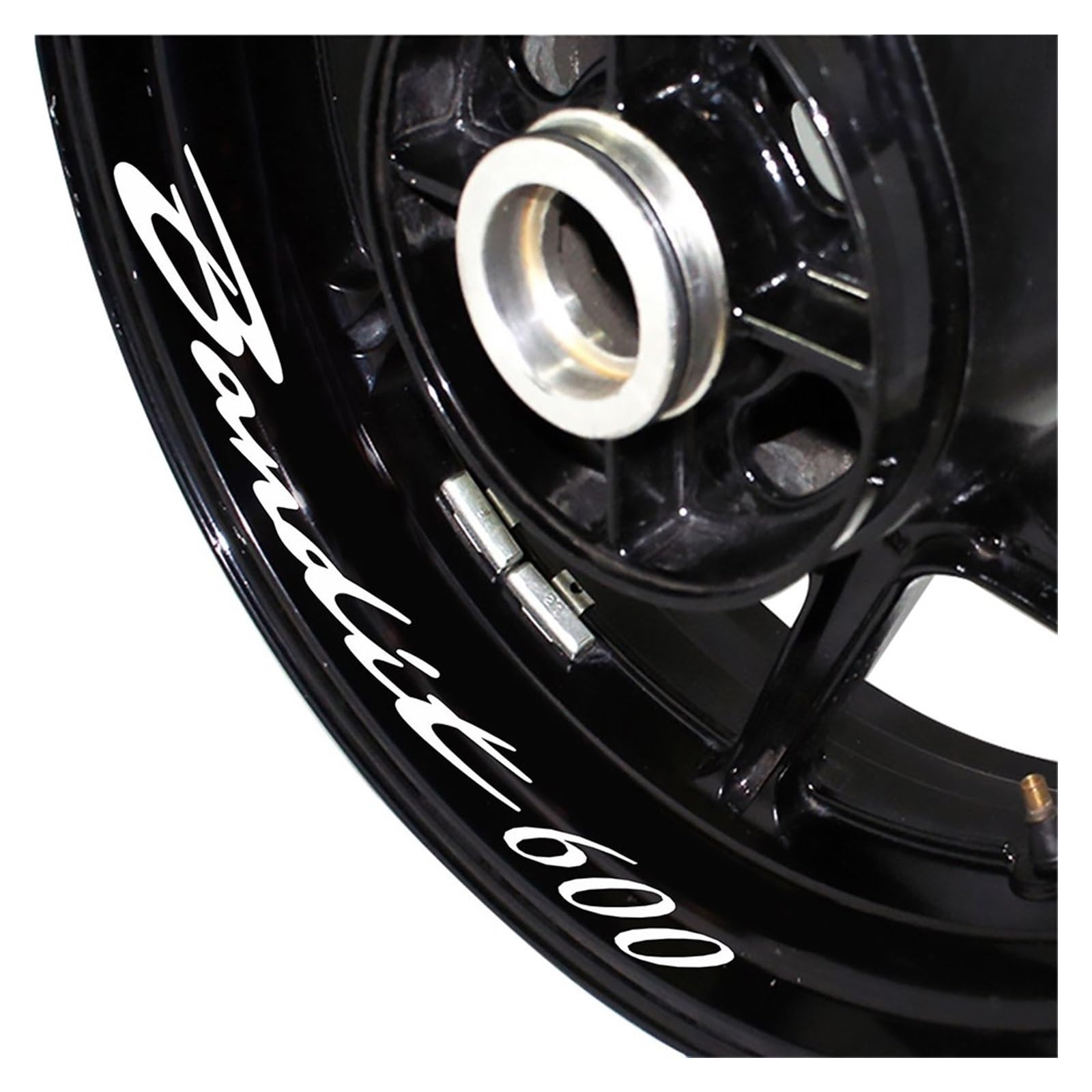Motorcycle Wheel Stickers Night Reflective Decorative Rim for Suzuki for Bandit 600(Style 5)
