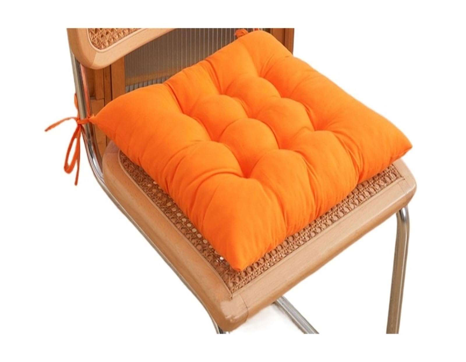 VMDVBNA chair cushions Chair Pads Cushions for Dining Chairs with Ties Square Floor Pillows Thick for home(Color9)