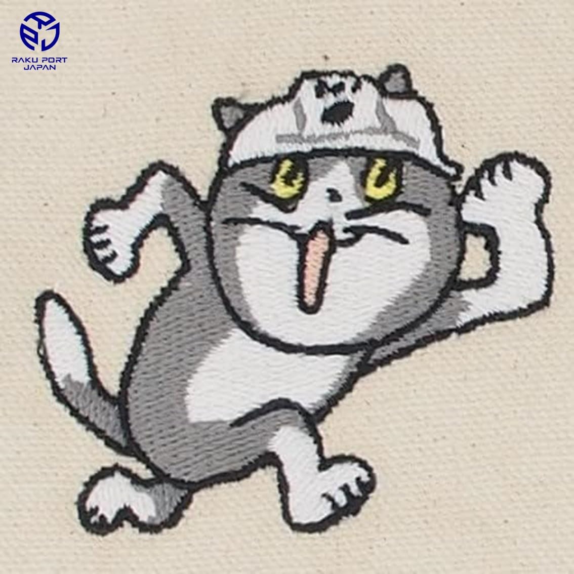 Amazon.co.jp: メイカーズ 仕事猫刺繍ティッシュケース くまみね 仕事