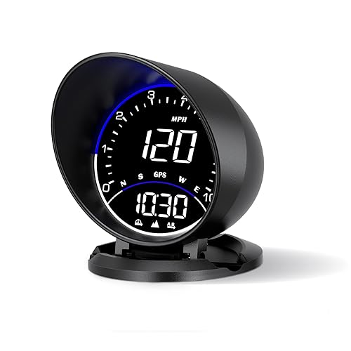 Velocímetro GPS auto G6, coche HUD Head Up Display HD, alarma de sobrevelocidad para todos los vehículos