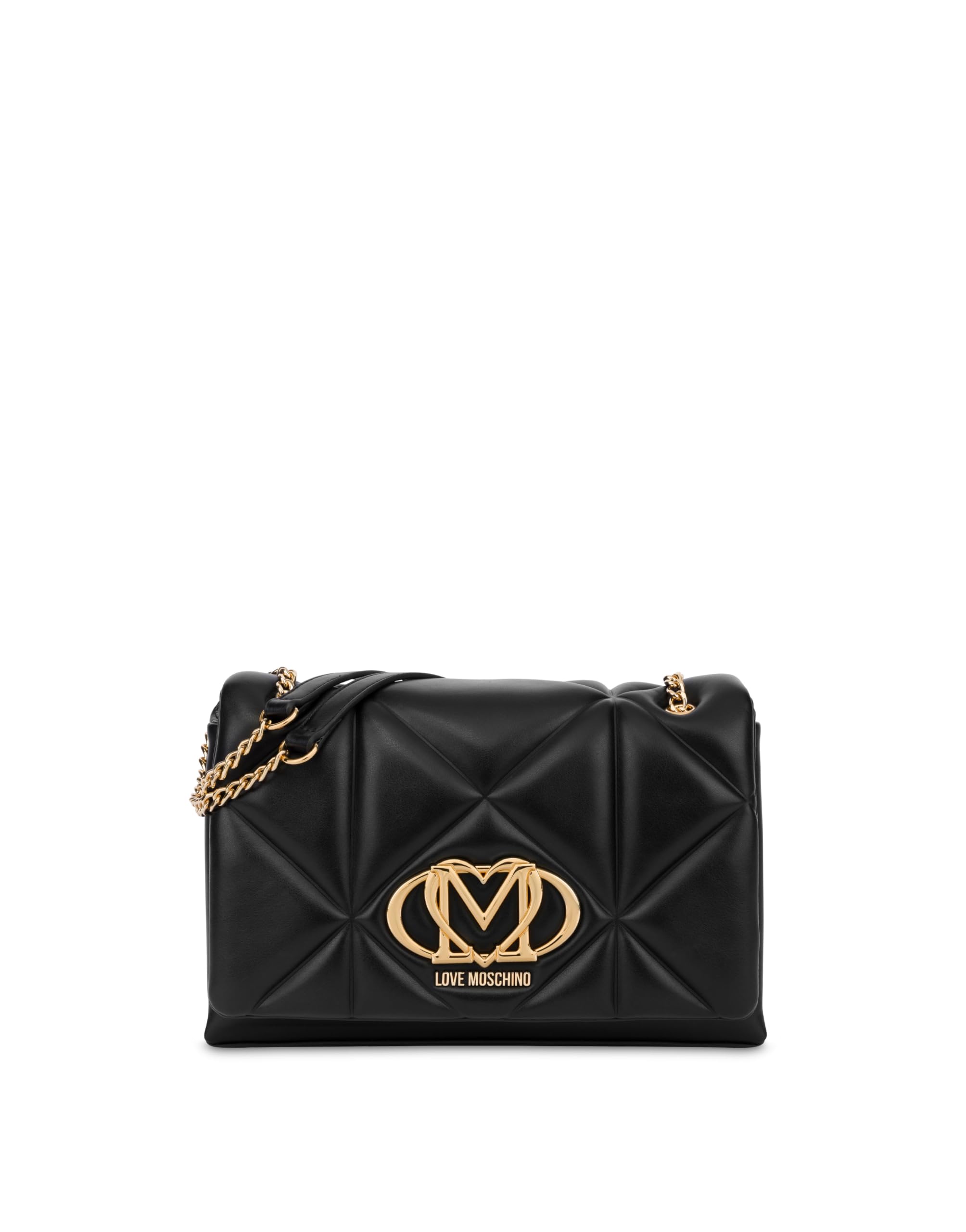 MOSCHINO Borsa donna Love spalla/tracolla ecopelle nero BS25MO17 JC4041