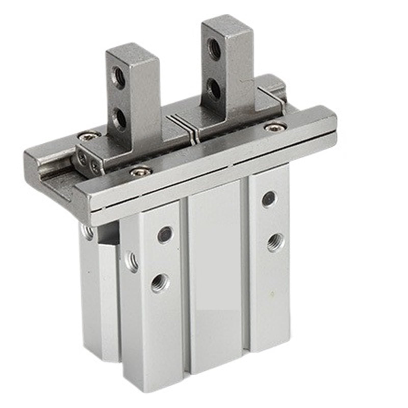 Cilindro dedo neumático MHZ2-20D con abrazaderas de aluminio y funcionamiento suave de doble acción