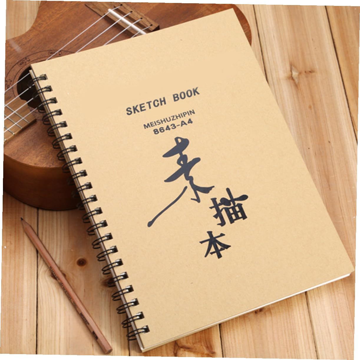 SUPVOX Carnet de Dessin 2pcs Papier pour Étudiants, Bloc-notes Design Unique pour Dessin et Peinture Artistique