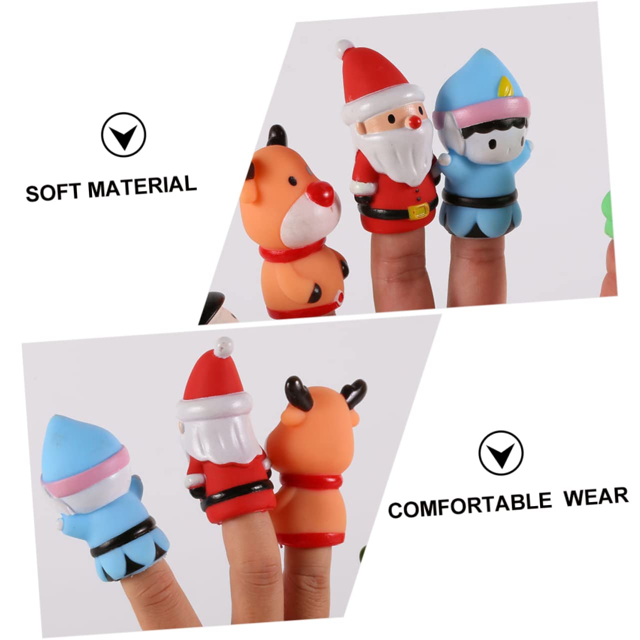 30 Pcs Marionnettes à Doigts Monstres Monstres à Doigts Effrayants En