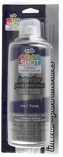 Vista 14 de Tulip ColorShot - Aerosol instantáneo para tapicería interior de tela, 8 onzas, océano