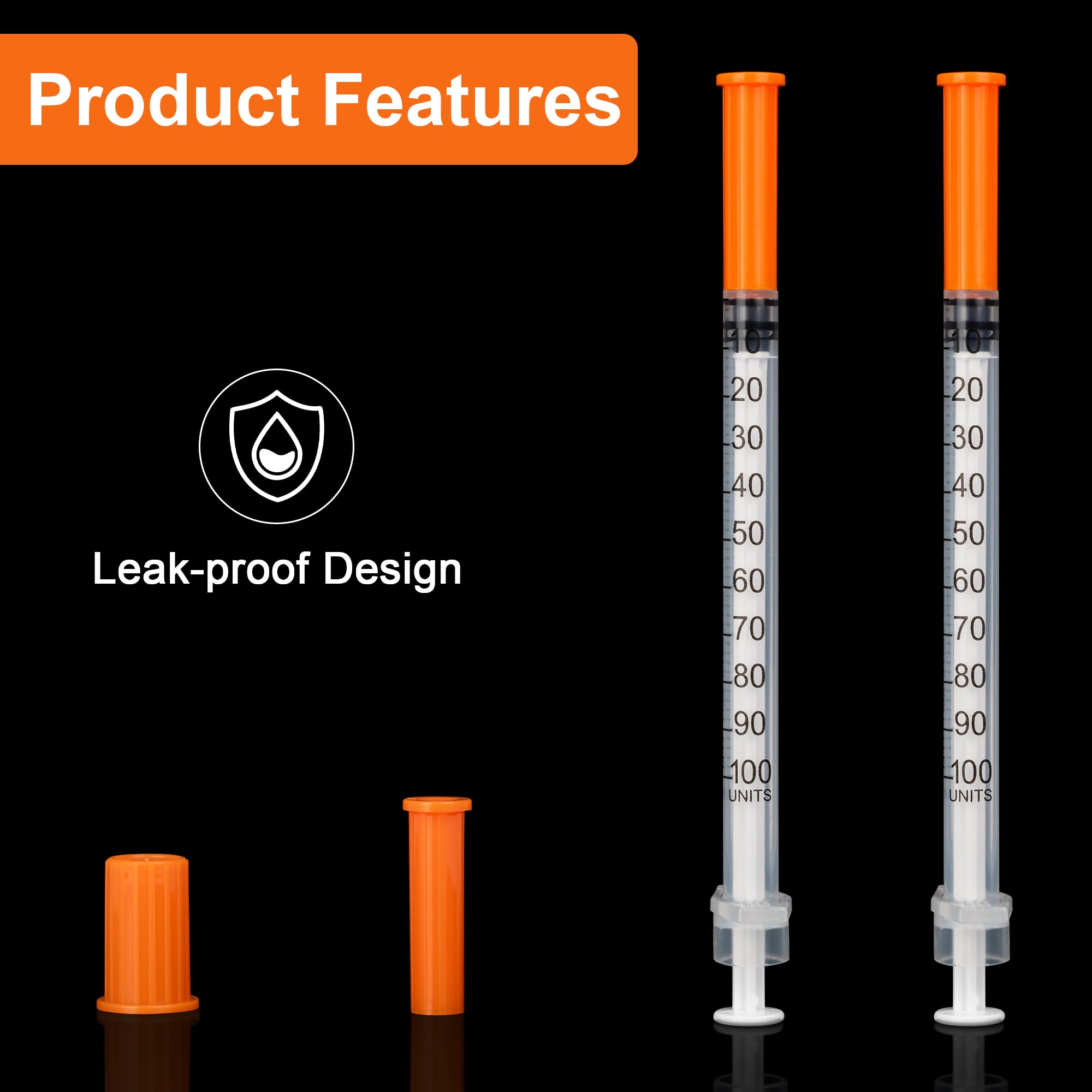 1ml Syringes 30G - Pack of 100 -4