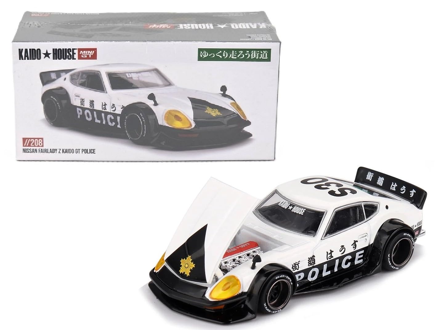 Diecast Model Car Compatible with Kaido House x Mini GT 1:64