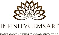 Vista 28 de InfinityGemsArt Natural Bracelet For Women Gemstone Micro Beads Dainty Jewelry Christmas Gifts for Women, Birthstone, Stone Jewelry 925 Sterling