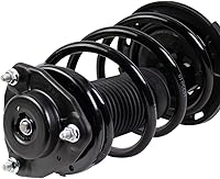 Vista 4 de TRQ - Conjunto de puntal delantero y resorte helicoidal (lados del conductor y del pasajero), para auto