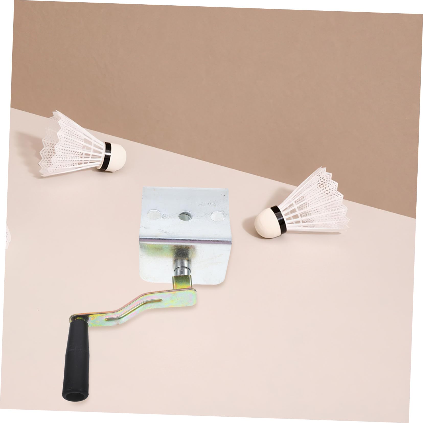Cabilock Tenditore per Corde in Ferro Argento per Pali da Pallavolo e Badminton Facile Regolazione, Accessorio per Attrezzatura da Palestra Domestica in Comunità e Palestra