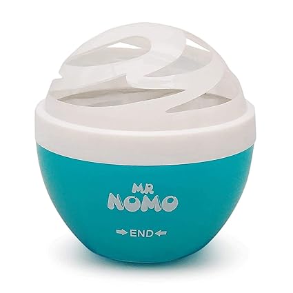 MR NOMO Natural Seaweed Fridge Odour Remover Gel 2x140g - All Natural Fridge Deodorizer Absorbs Moisture to Remove Nasty Smell from your Fridge & Refrigerator | Combo Pack of 2