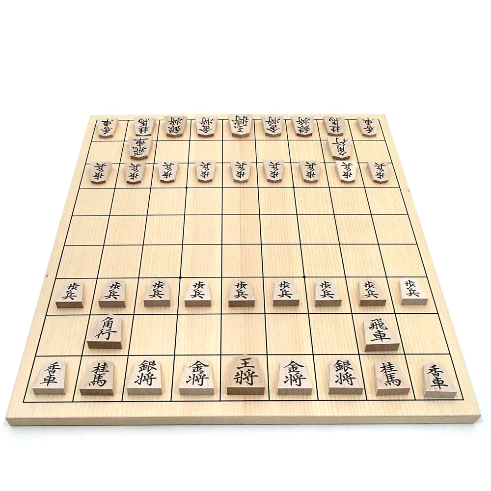 Amazon | 木製将棋盤セット 棋になる折将棋盤と木製楓押し駒裏赤（四大