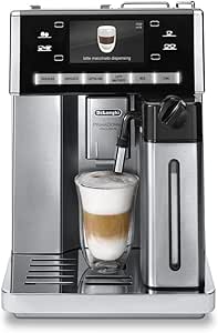 DeLonghi ESAM 6900.M Delonghi ESAM6900 Prima Donna Exclusive Fully Automatic Espresso Maker with Lattecrema System, Stainless Steel