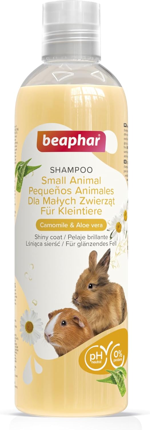 Beaphar Small Animal Shampoo, Enriched with Camomile & Aloe vera